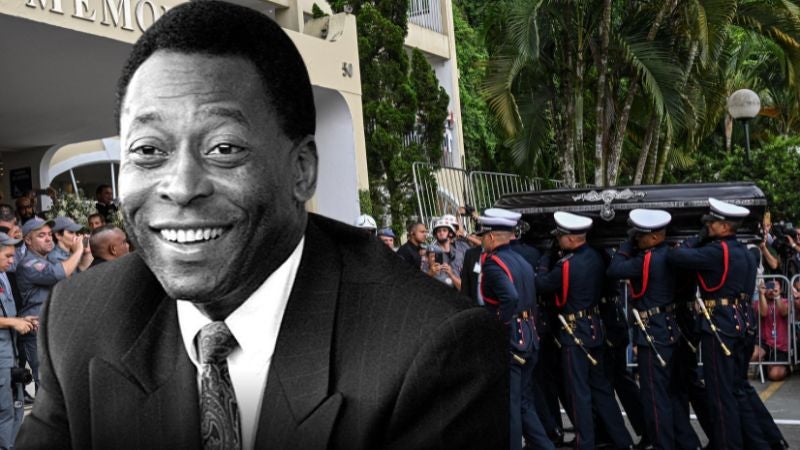 entierro de Pelé entierro de Pelé