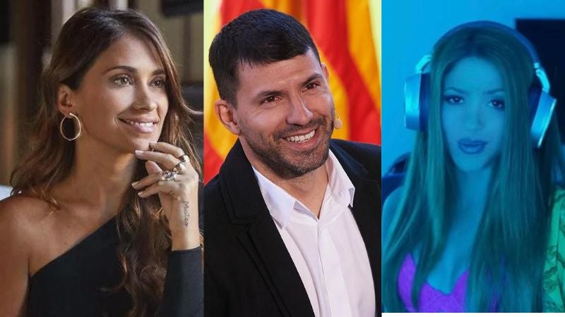 Antonela y Kun apoyo a Shakira Antonela y Kun apoyo a Shakira