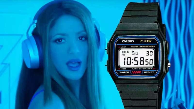 Shakira mención a Casio Shakira mención a Casio