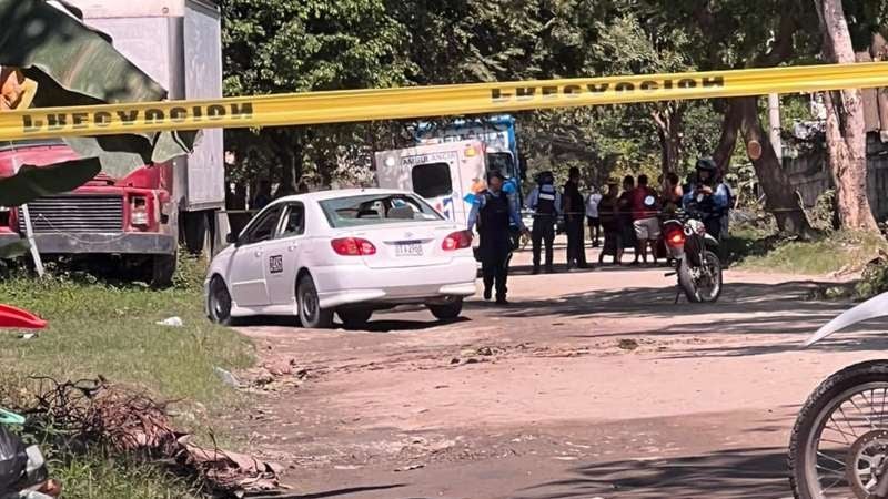 Señor taxista ultimado en SPS Señor taxista ultimado en SPS