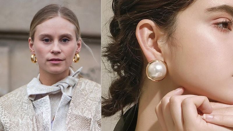 aretes gruesos tendencia aretes gruesos tendencia