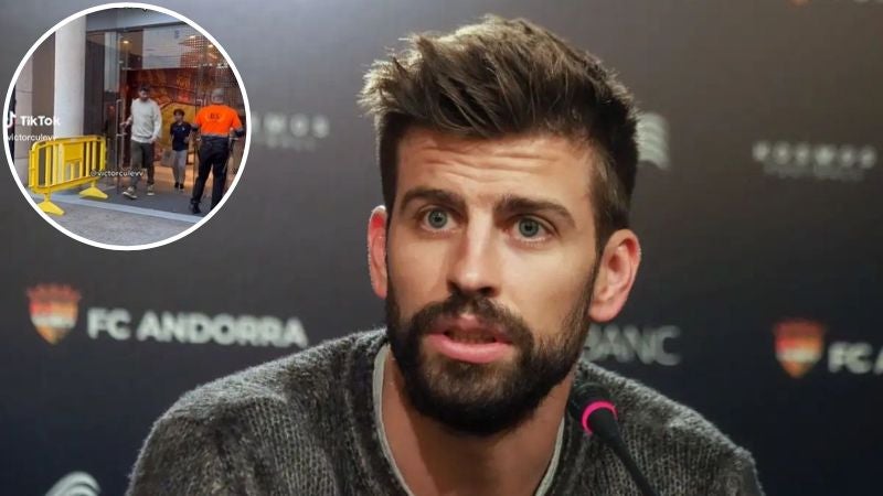 Piqué olvida a su hijo
