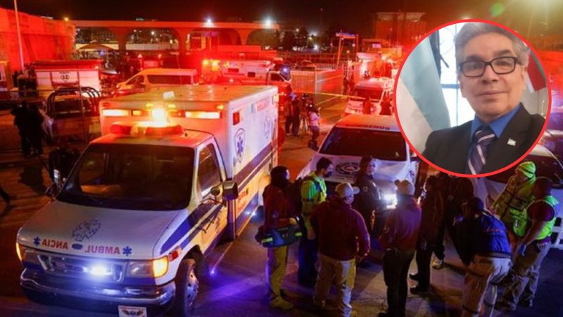 Hondureños lugar incendio México