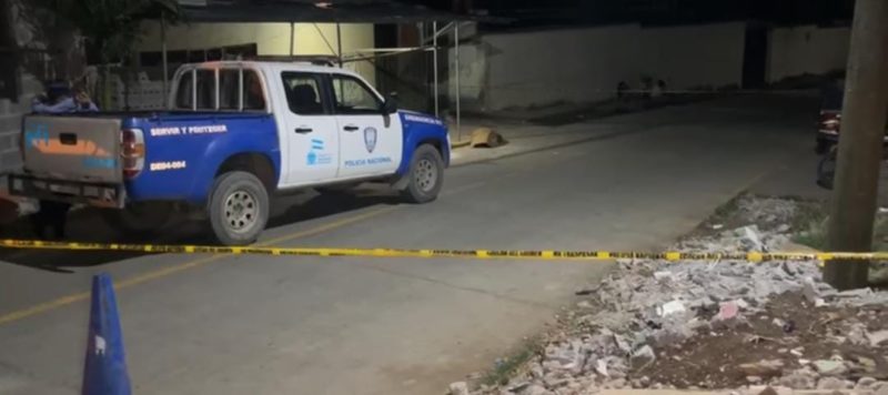 Hombre es acribillado Santa Cruz de Yojoa