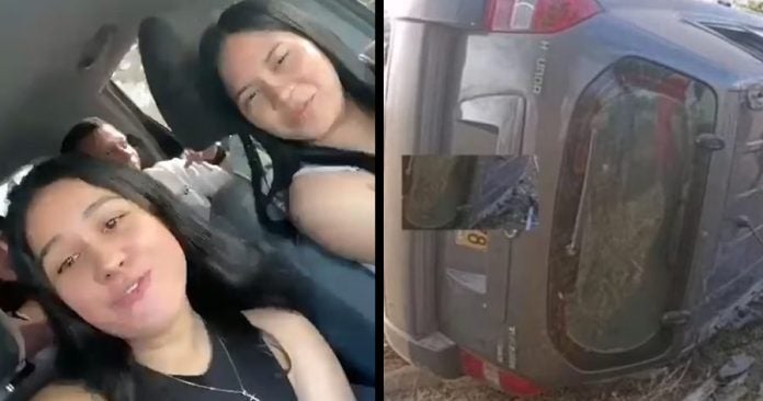 Joven choca el carro de su padre TikTok