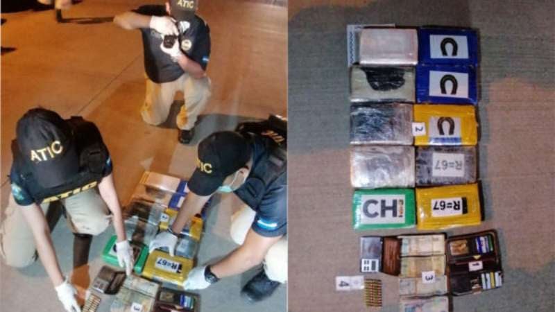 Hombres culpables por transportar cocaína Hombres culpables por transportar cocaína