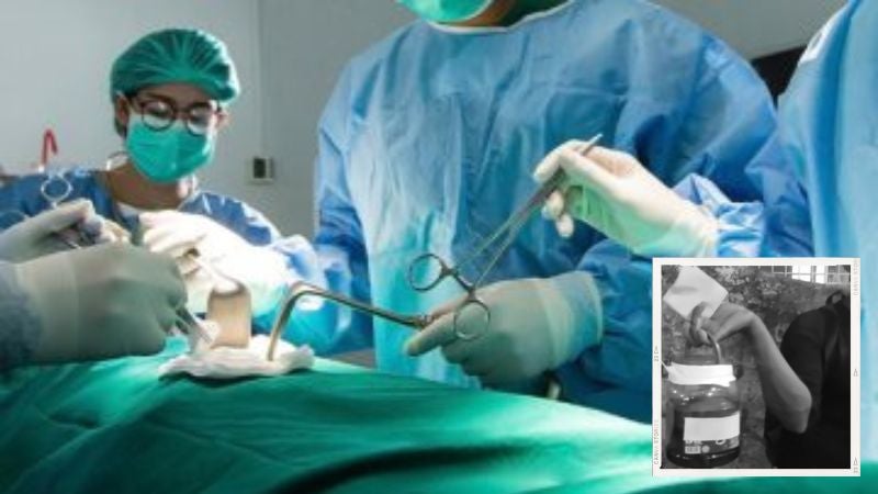 Hombre denuncia negligencia médica en Hospital General del Sur