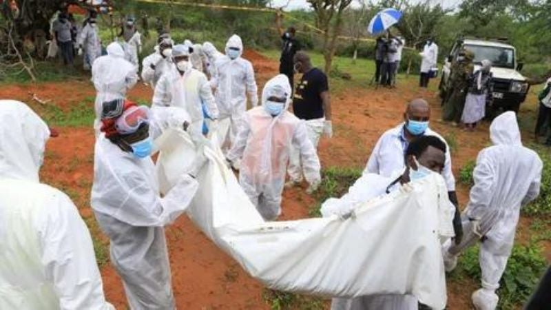 Hallan en Kenia 39 cadáveres Hallan en Kenia 39 cadáveres