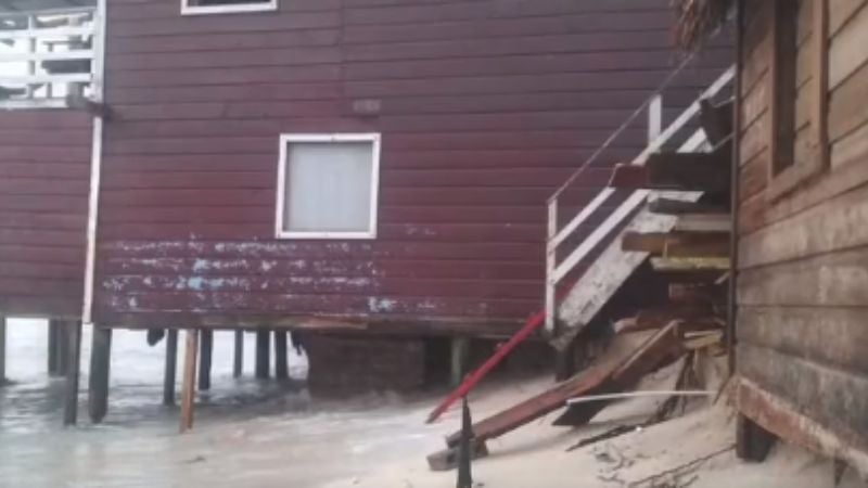 Cayos Cochinos marejada Cayos Cochinos marejada