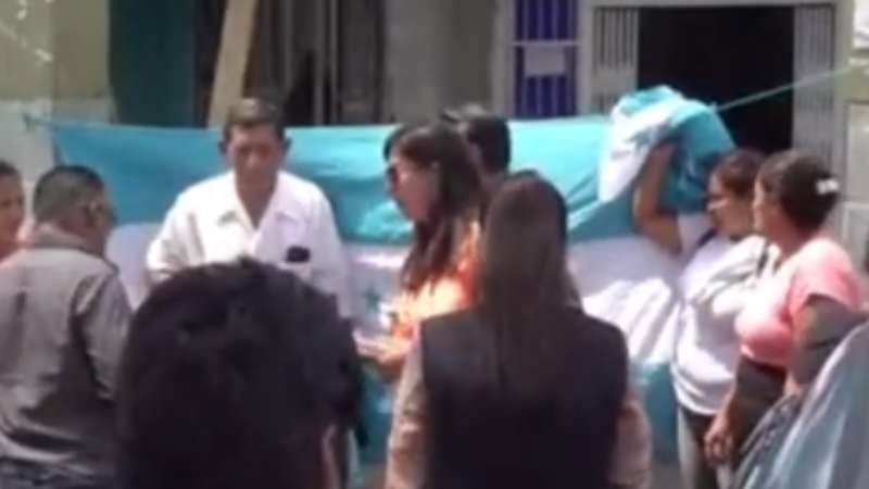 Toma en la Departamental de Cortés