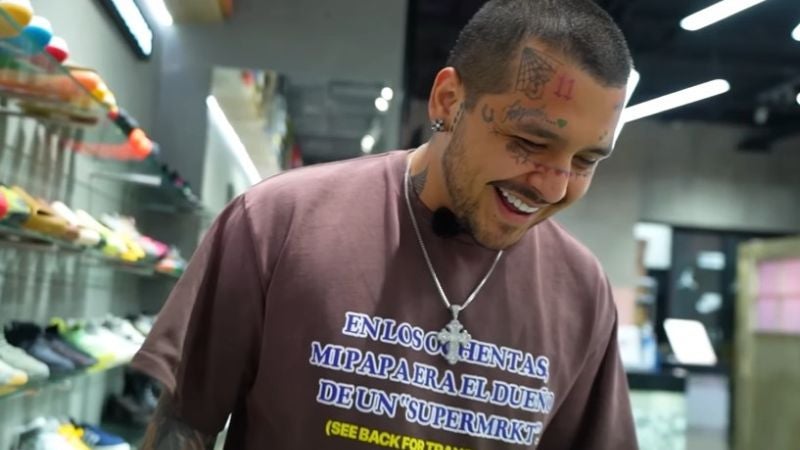 Christian Nodal sobre sus tatuajes