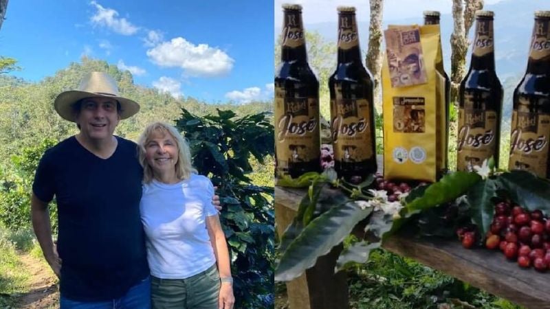 Hondureño cerveza artesanal de café