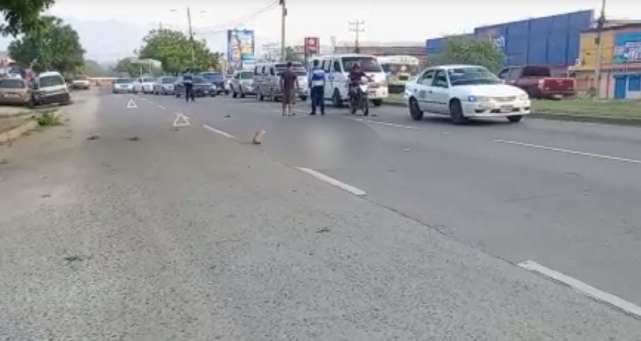 Atropellan hombre bulevar del este