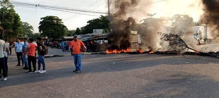 apagones carretera Santa Bárbara