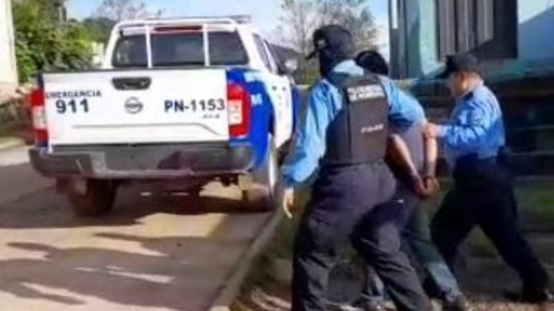 Detienen a hombre que tiroteó a indigente en barrio El Benque, SPS