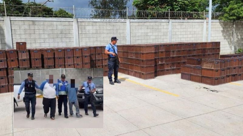 Capturan hombres cervezas robadas