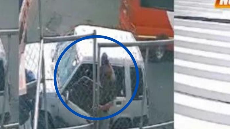 Honduras Roban carro estacionado en mercado capitalino