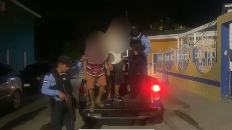 Capturan a dos supuestos miembros de la banda “Los Olanchanos” en SPS