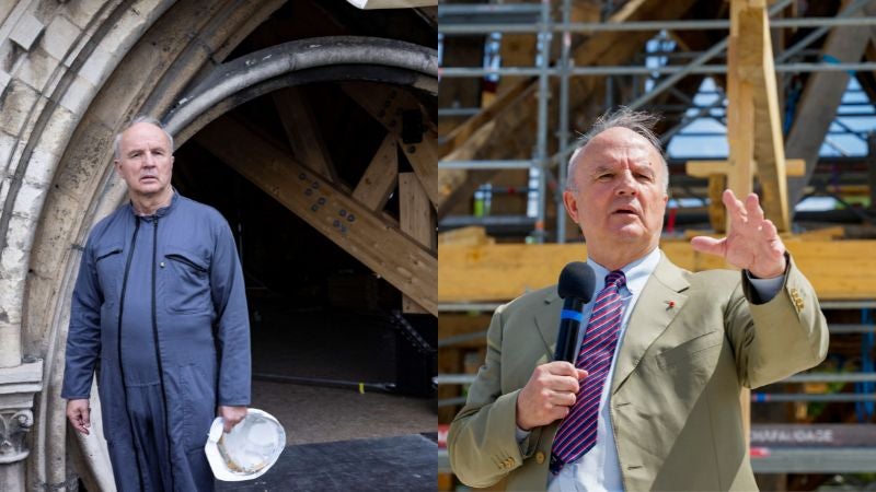 Muere responsable reconstrucción Notre Dame