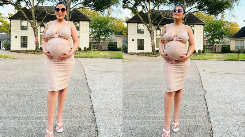 Elsa Oseguera dará a luz