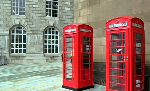 Cabinas telefónicas británicas