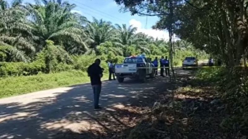 cadáver de mujer en Tocoa