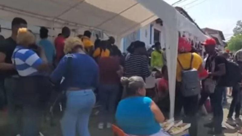 migrantes oficinas Migración Choluteca