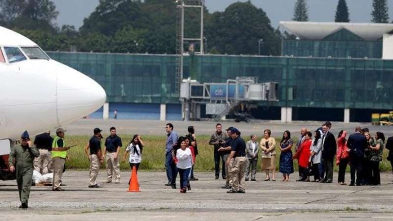 Vuelos de hondureños retornados de México