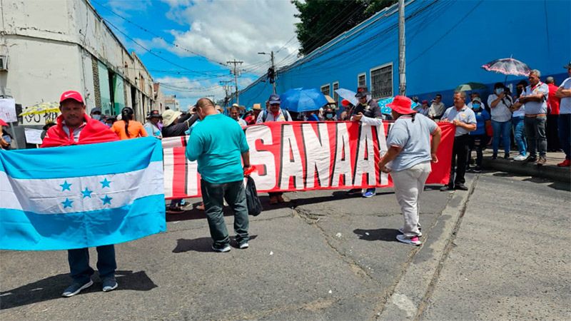 Protestas del SANAA