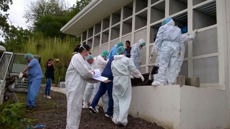 Medicina Forense inhumará en SPS 50 cadáveres no reclamados
