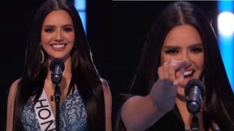 grito de Zu Clemente en Miss Universo