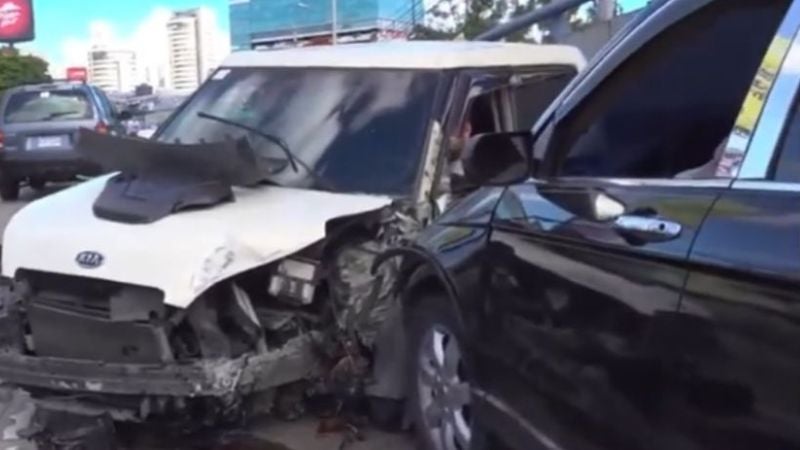 accidente en bulevar Centroamérica