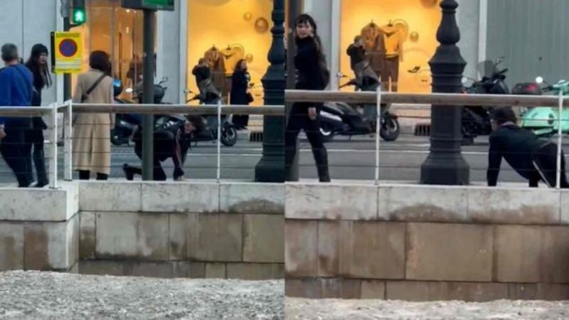 Mujer pasea hombre España Mujer pasea hombre España