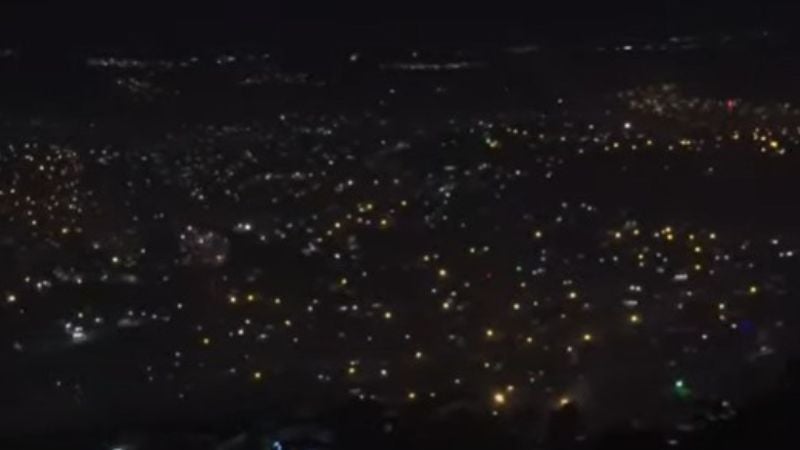 Pólvora en la capital Nochebuena