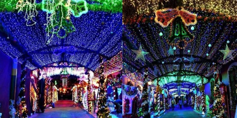 Inaugura luminoso y tradicional Paseo Navideño en Comayagua