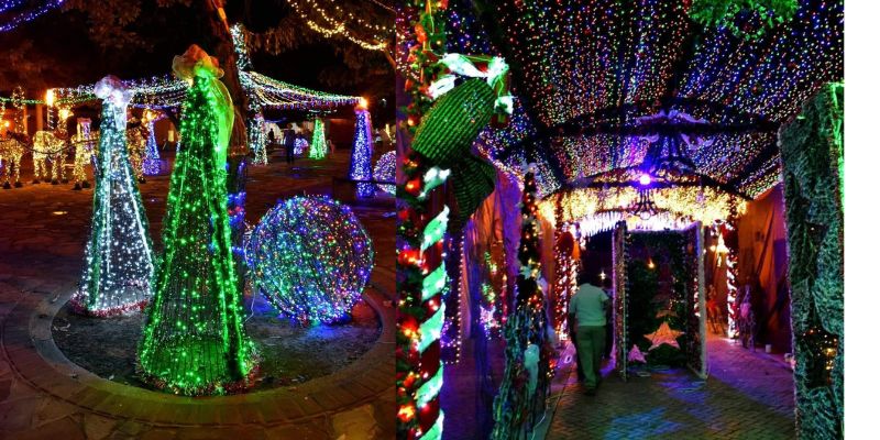 Inaugura luminoso y tradicional Paseo Navideño en Comayagua