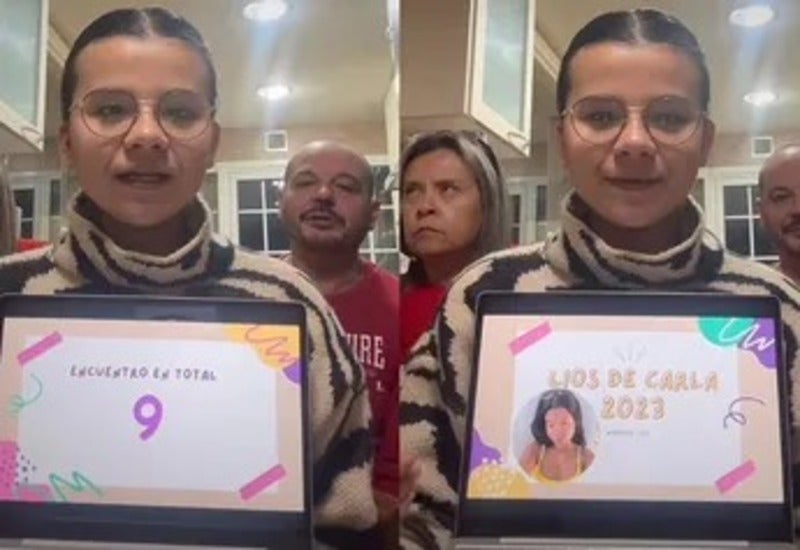 Joven presume a sus padres relaciones año Joven presume a sus padres relaciones año