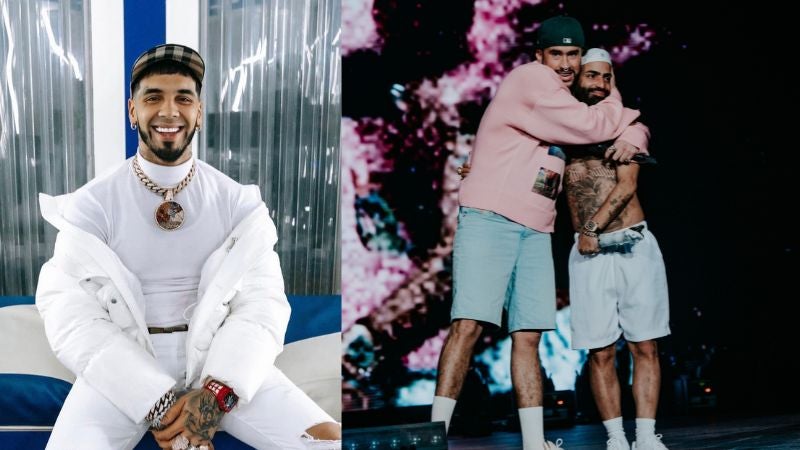 Anuel a Arcángel y Bad Bunny