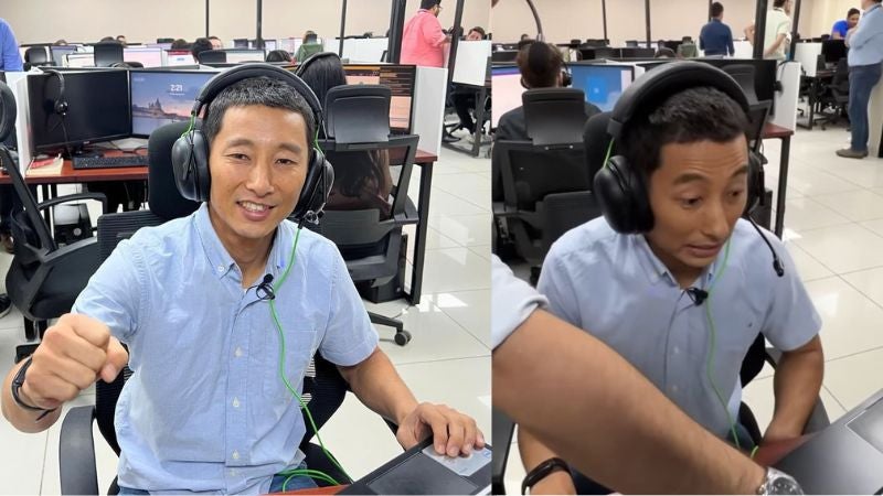 Shin Fujiyama en Call Center