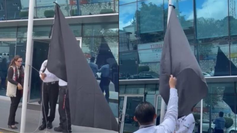 Bandera negra COHEP empleo