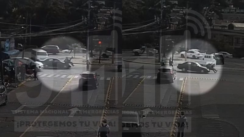 Vídeo atropellamiento policía municipal