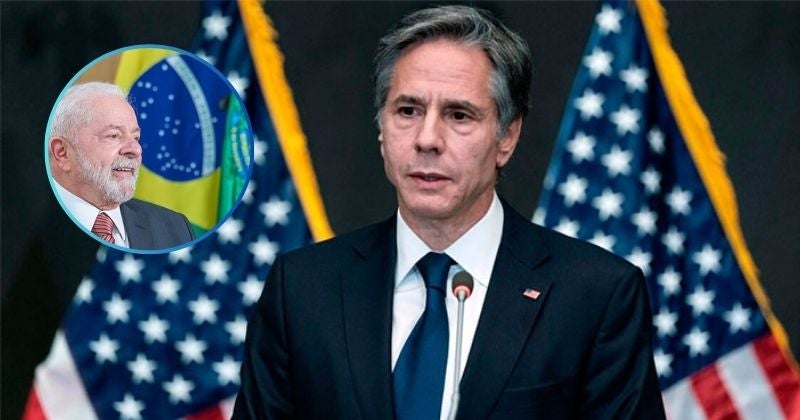 Es la primera visita de Blinken como secretario de Estado a Brasil.
