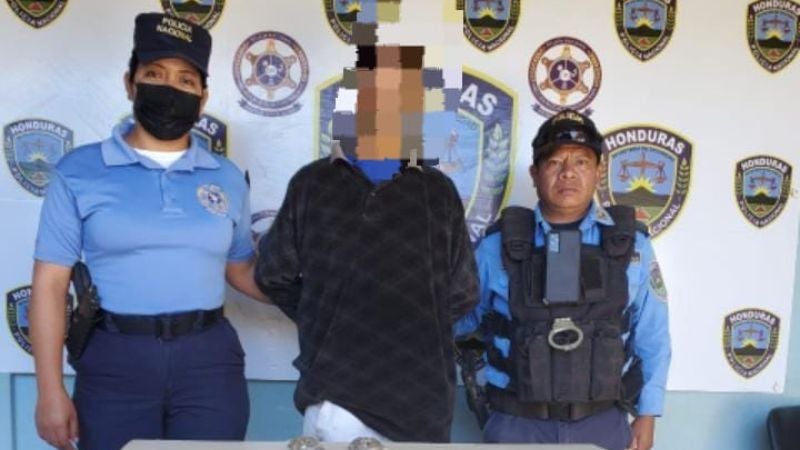 Capturan joven droga La Paz