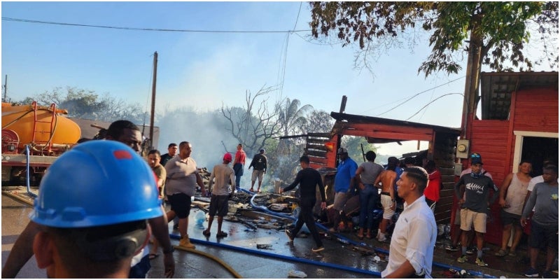 Niña atropellada en cisterna