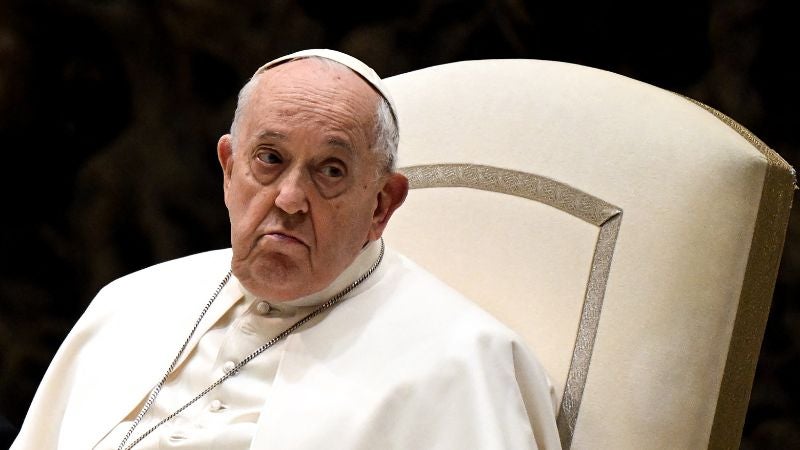 Papa Francisco bronquitis