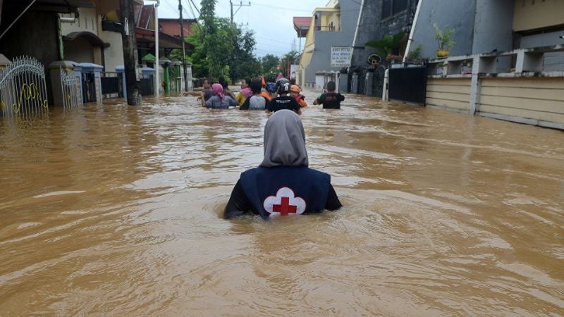Inundaciones en Indonesia