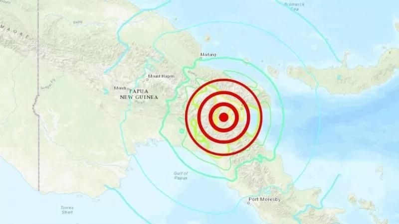 Terremoto en Papúa Nueva Guinea
