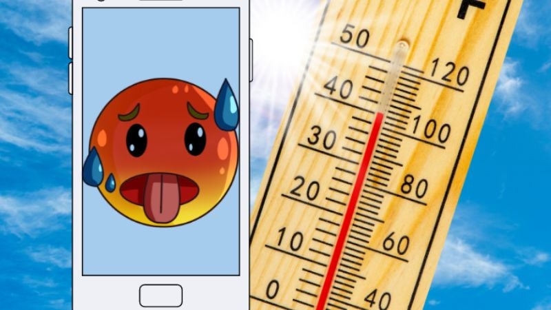 proteger el celular del calor