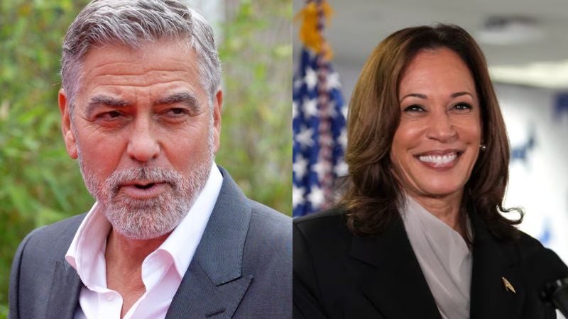 George Clooney y Kamala Harris George Clooney y Kamala Harris