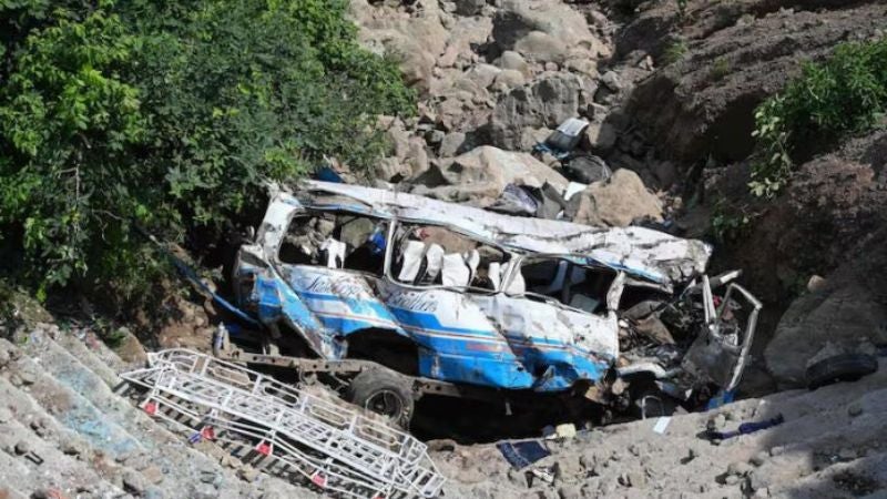 muertos en accidentes Pakistán muertos en accidentes Pakistán
